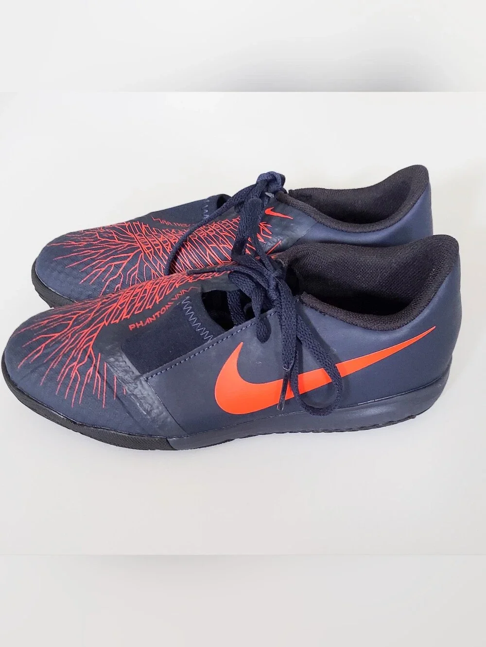 Nike Jr Size 4Y Phantom Venom Academy FG Kid's Soccer Football Shoes AO0362-440